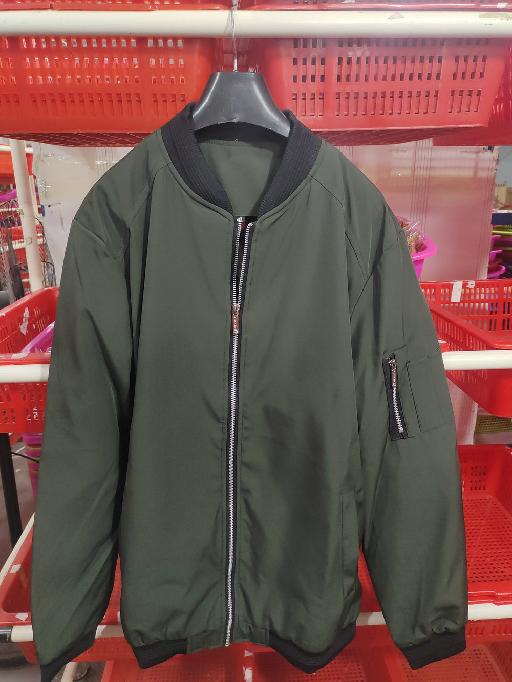 Moderne Baseball jakke – Let, Åndbar og Stilfuld Jakke til Hverdagsbrug HEYHEY Worldwide Dropshipping Store