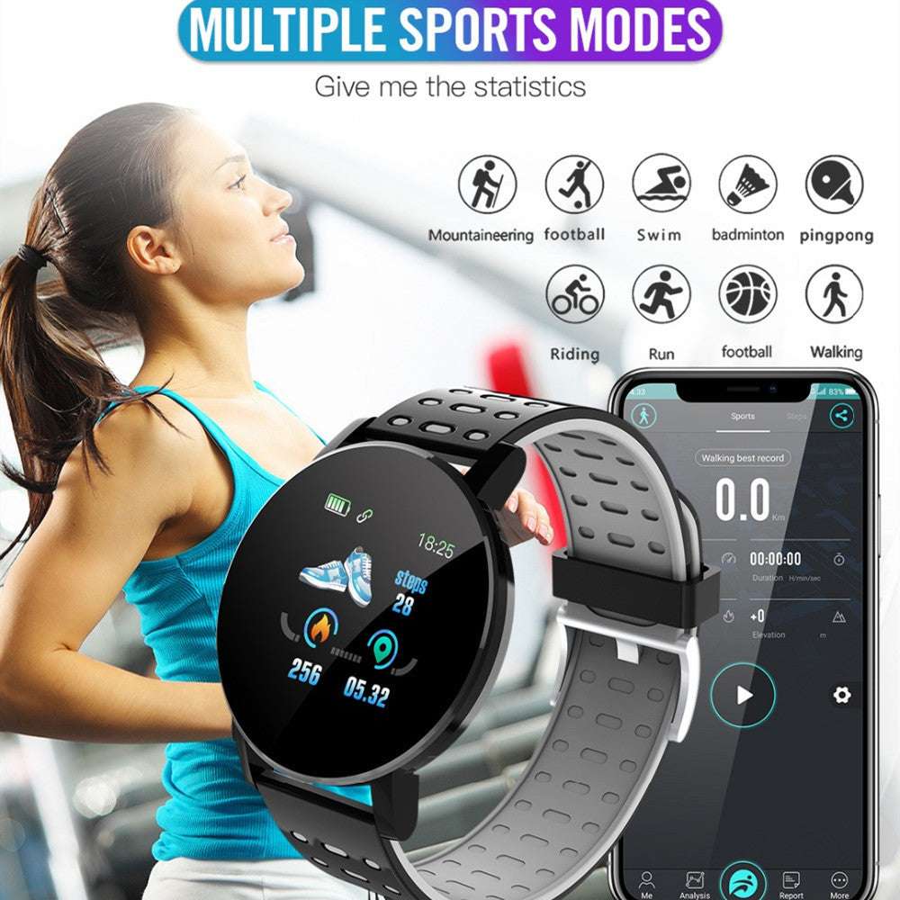 Bluetooth Smartwatch – Multifunktionelt Sportsur med Pulsmåler & Lang Batteritid TikTok Make Me Buy it Store