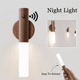 Automatisk LED Natlampe – Trådløs Magnetisk Trælampe med Bevægelsessensor TikTok Make Me Buy it Store