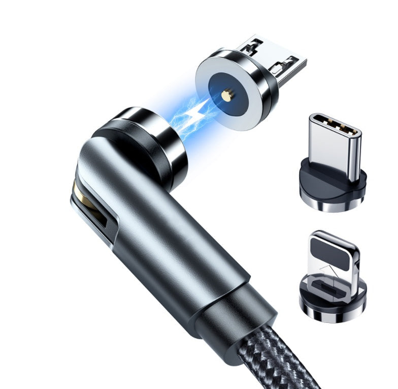 Magnetisk Opladerkabel – 540° Roterende USB-C Hurtigoplader TikTok Make Me Buy it Store