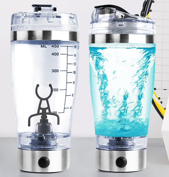 Elektrisk Shaker Kop – USB Genopladelig Protein- og Kaffeblender HEYHEY Worldwide Dropshipping Store