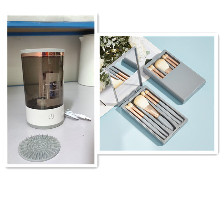 Elektrisk Makeupbørste Renser – Automatisk Rensemaskine med USB Opladning til Grundig Rens af HEYHEY Worldwide Dropshipping Store