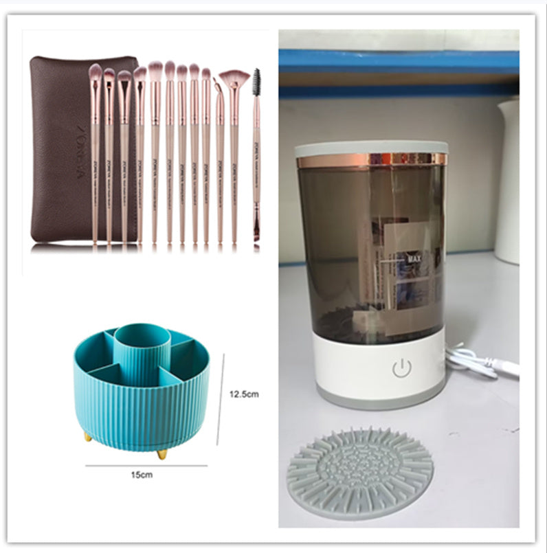 Elektrisk Makeupbørste Renser – Automatisk Rensemaskine med USB Opladning til Grundig Rens af HEYHEY Worldwide Dropshipping Store