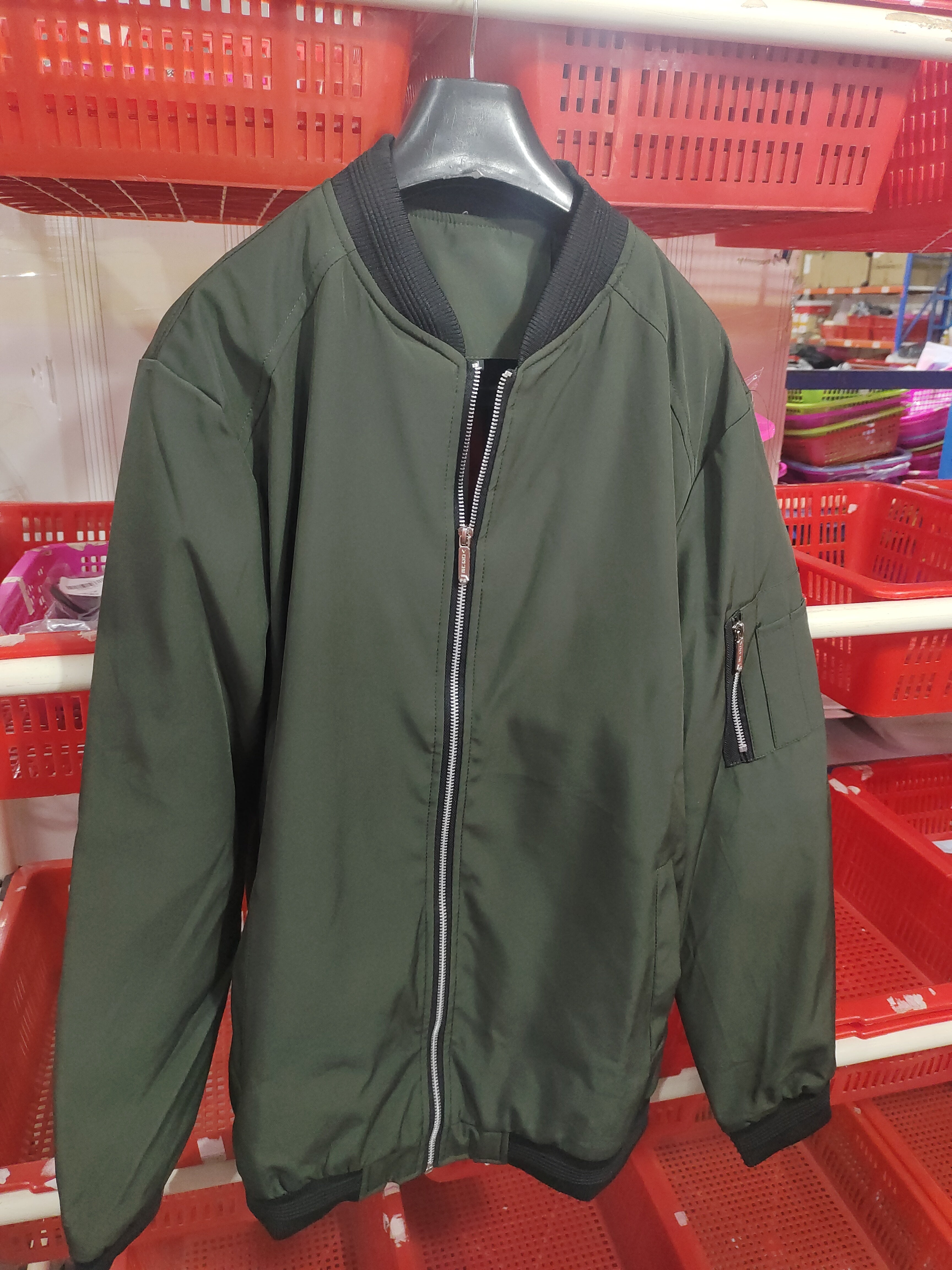 Moderne Baseball jakke – Let, Åndbar og Stilfuld Jakke til Hverdagsbrug HEYHEY Worldwide Dropshipping Store