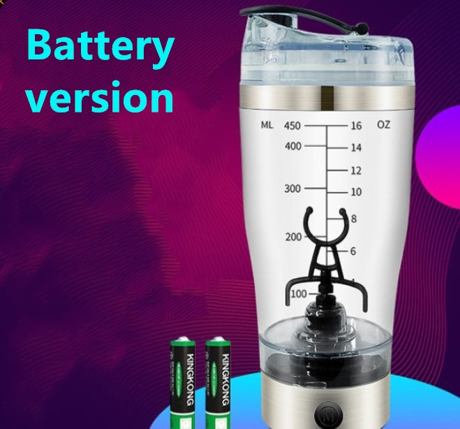 Elektrisk Shaker Kop – USB Genopladelig Protein- og Kaffeblender HEYHEY Worldwide Dropshipping Store