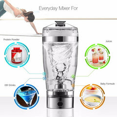 Elektrisk Shaker Kop – USB Genopladelig Protein- og Kaffeblender HEYHEY Worldwide Dropshipping Store