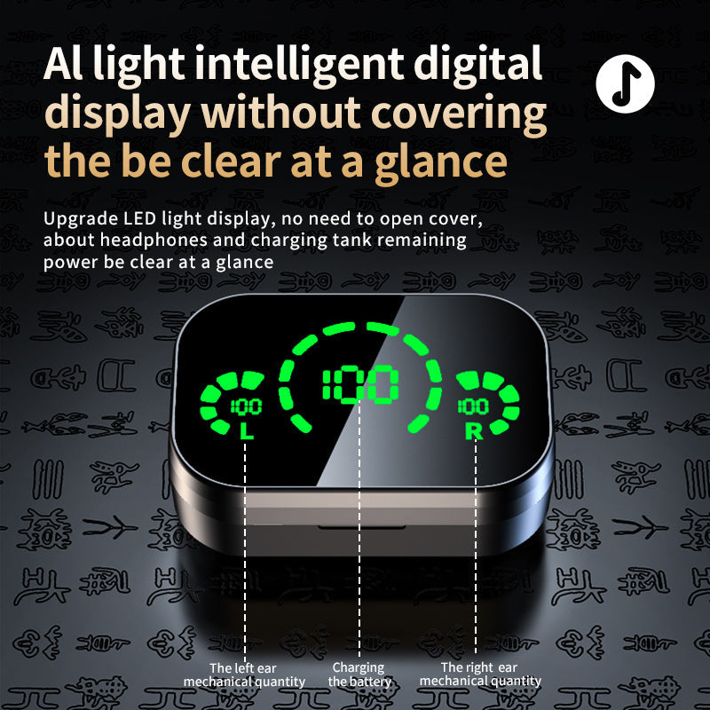 Trådløse Bluetooth Høretelefoner – Smart Display og Lys TikTok Make Me Buy it Store