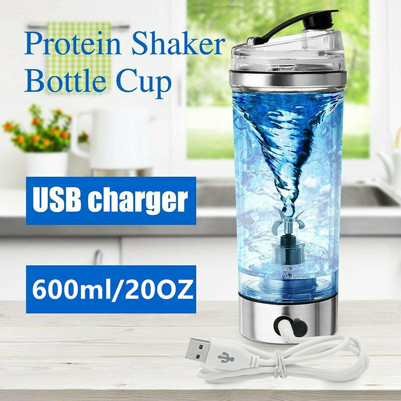Elektrisk Shaker Kop – USB Genopladelig Protein- og Kaffeblender HEYHEY Worldwide Dropshipping Store